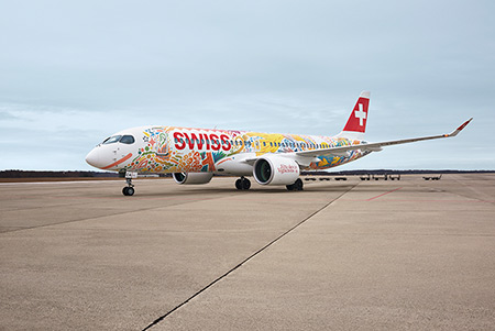 The new livery | SWISS: proud partner of the Fête des Vignerons